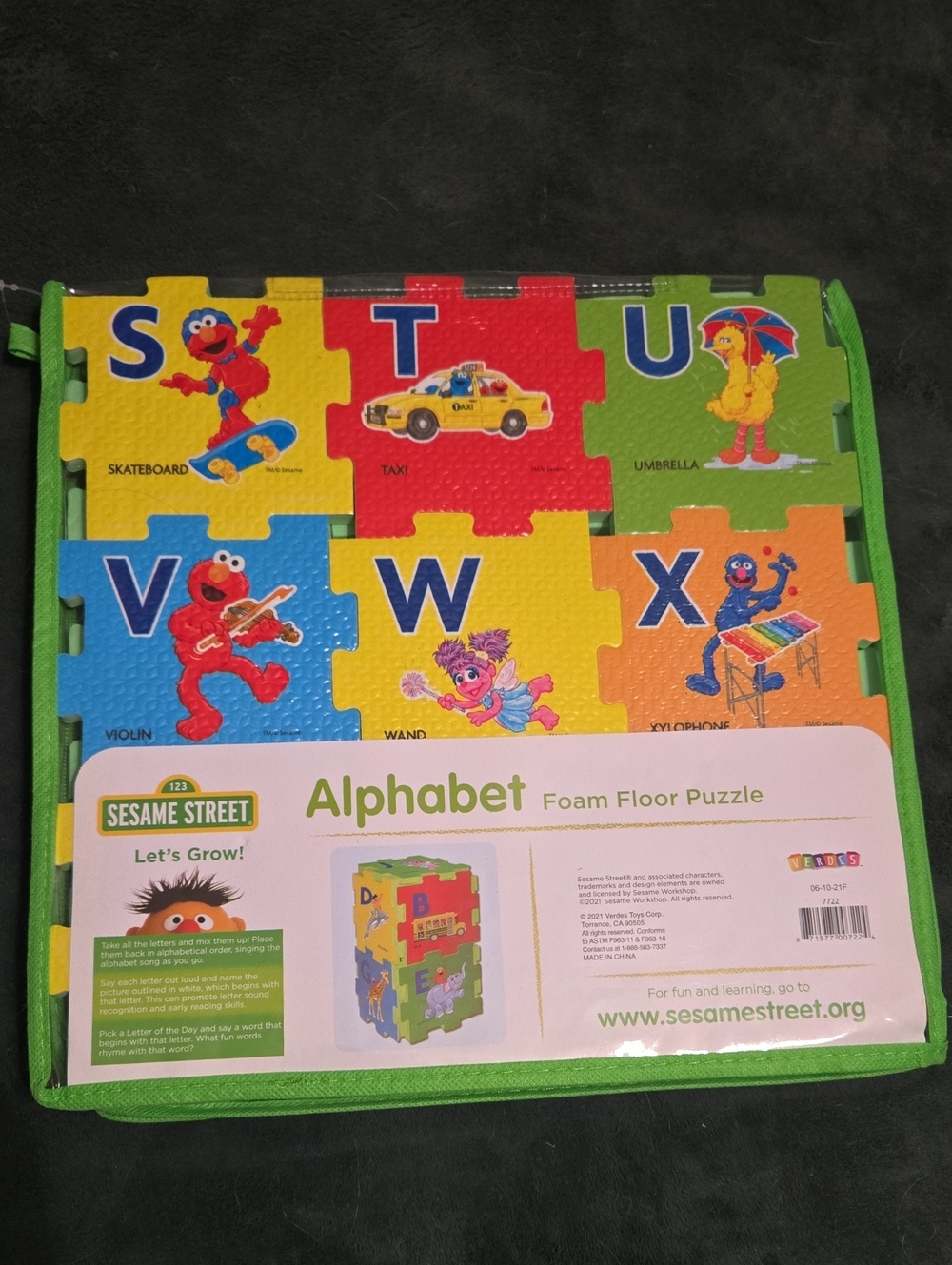 Sesame Street Alphabet Foam Floor Puzzle - Picture 2 of 3